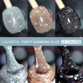 thumbnail image 2 of Nail Gel Polish Glitter Diamond Reflective Colorful Glue Laser Nail Art, 2 of 5