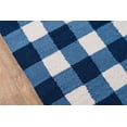 thumbnail image 3 of Momeni Geometric Modern Area Rugs, Blue, 3 of 5