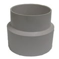 thumbnail image 1 of 4 Pouces Hub x 3 Pouces Hub PVC Couplage de Réduction des Égouts, 1 of 1