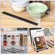 thumbnail image 4 of Clear Closet Dividers L Shape for Storage Rack Transparent Pvc Material for Magnetic Stability 4Pcs, 4 of 4