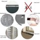 thumbnail image 4 of 6m Brush Strip, Windproof And Dustproof Self Adhesive Adhesive Brush Seal For Movable Windows And Doors, 9mm Width X 9mm Height, Gray, 4 of 4