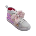 thumbnail image 3 of Nickelodon Jojo Siwa Little & Big Girl Neon Sequin Athletic Hightop Sneaker, 3 of 6