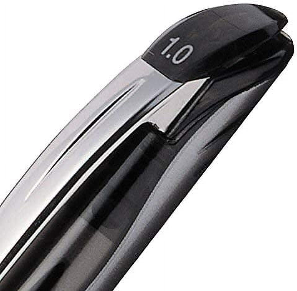 Pentel EnerGel Xm 1.0 mm Tip Pen (Pack of 12), Black
