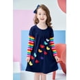 thumbnail image 2 of Petites Filles Bandes Dessinées à Manches Courtes T-Shirts Robes, 2 of 5