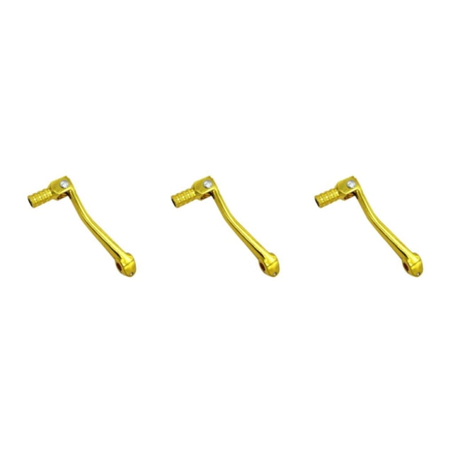 maskred CNC Gear Shift Shifter Lever For 110cc 50cc Gold Bike 70cc 90cc Dirt Type1 3Set