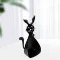 thumbnail image 3 of Decoración de oficina de cesta del tejido del tenedor del rollo de papel higiénico decorativo de animal Conejo Sunnimix Soporte de rollo de papel, 3 of 7
