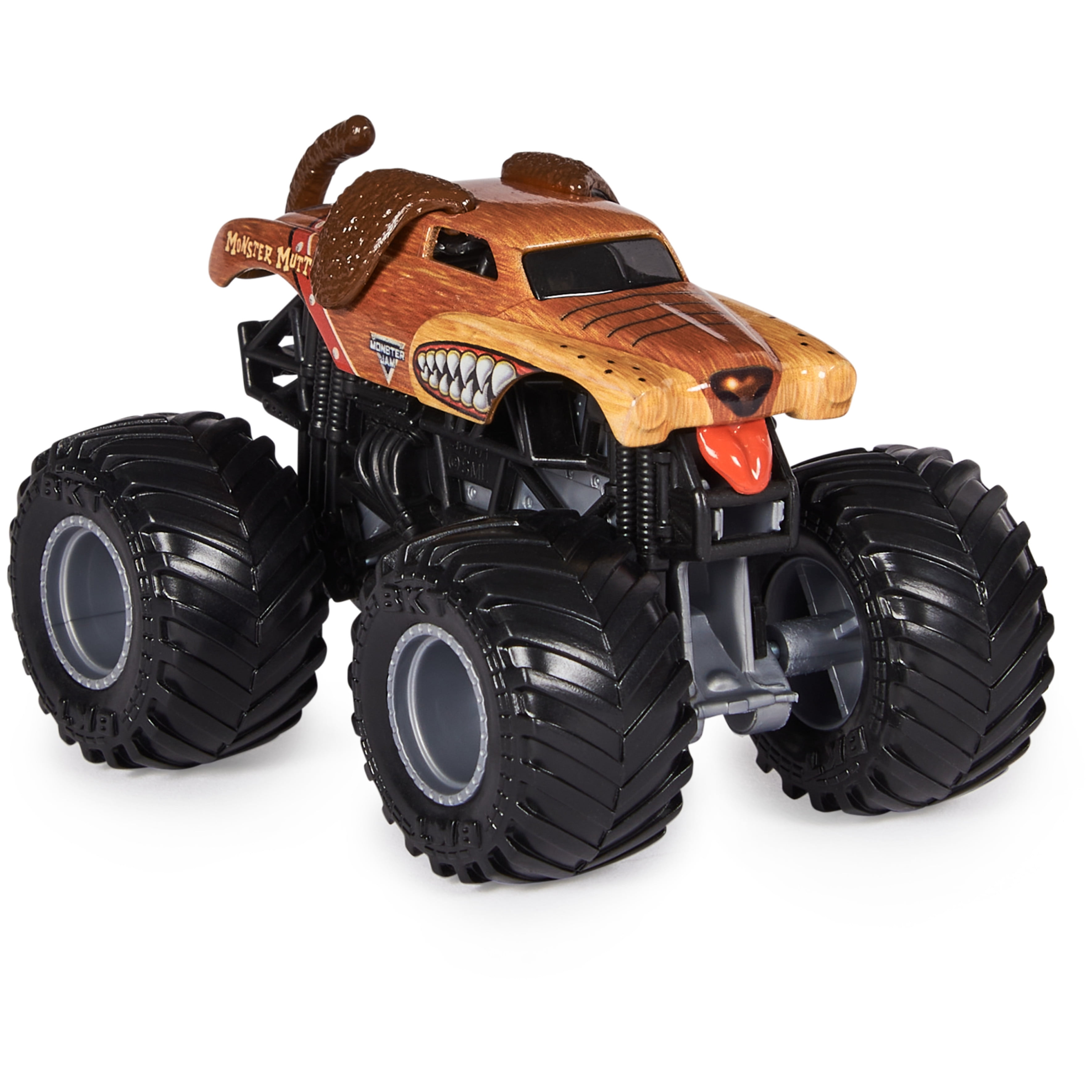 Compre Carrinho Monster Jam - Escala 1:64 - Dalmatian Branco aqui