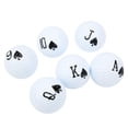 thumbnail image 1 of Long Distance Golf Ball, Distance Plus Golf Balls, with Poker Number 2 Layer for Practice Game, 1 of 7