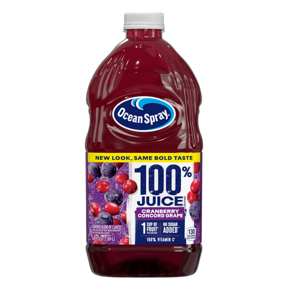 Ocean Spray Cranberry Concord Grape Juice 64 fl oz - Pack of 1