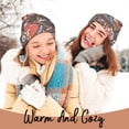 thumbnail image 4 of Disketp Foxes Winter Beanie for Men Women Beanie Knit Hat Cuffed Cap Beanie Knit Chunky Snow Cap, 4 of 6