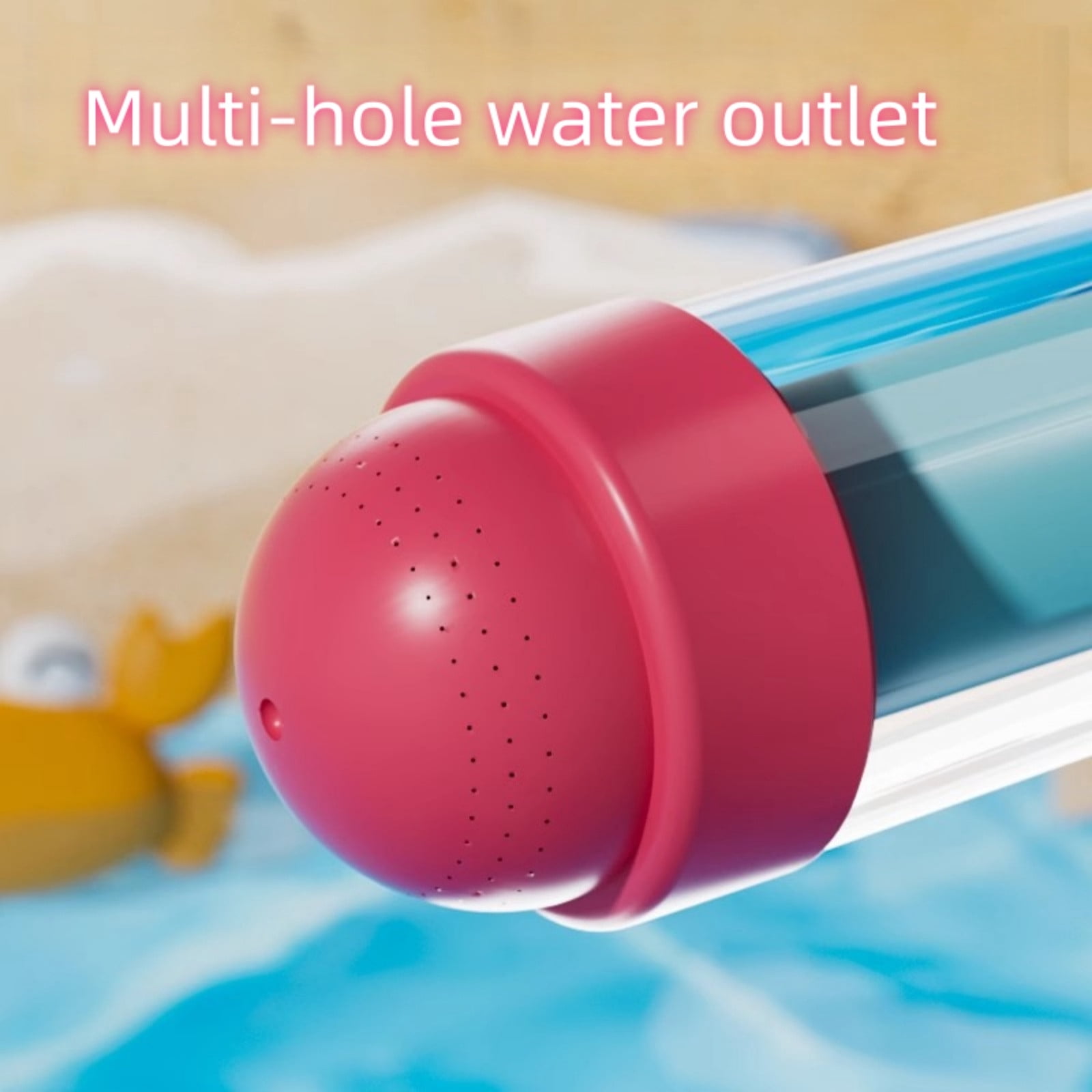 Pull Back Water Toy - Large Capacity High Pressure Spray Water Gun for Backyard Summer Fun, Pool Party, Outdoor Water Battle Activities