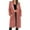 Pink, variant on CaiJunJia Womens Casual Pockets Zip Up Hoodies Tunic Sweatshirt Long Hoodie Jacket Coat Hooded Outwear