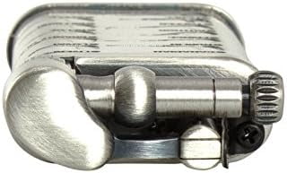 Old Boy Silver With Pipe Shapes Pipe Lighter