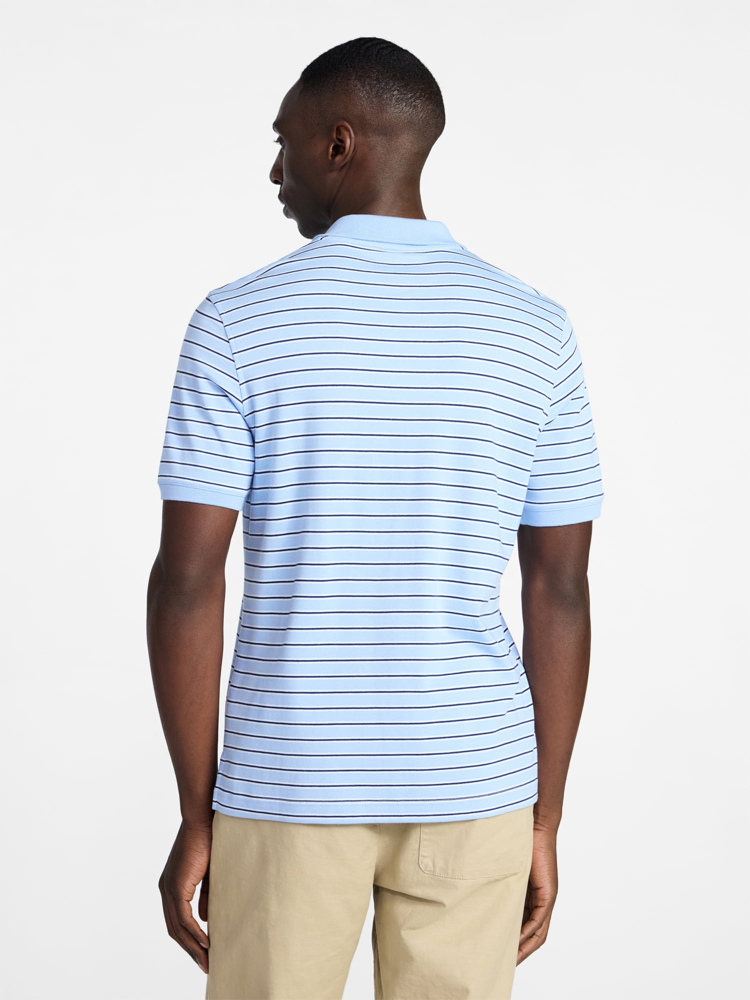 George Men's and Men's Big & Tall Short Sleeve Interlock Polo Shirt, Sizes S-5XL, LT-3XLT