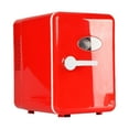 thumbnail image 2 of Mini Fridge Beverage Fridge Compact Refrigerator for Food Snacks Cosmetics Red, 2 of 8