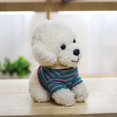 thumbnail image 1 of 1pc 20cm Cute Simulation Dog Poodle Teddy Plush Toys Puppy Stuffed Doll for Christmas Birthday Children Gift, 1 of 4