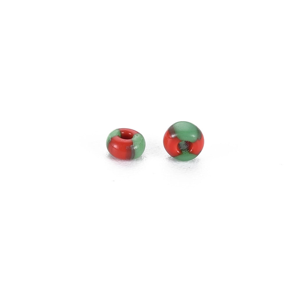 12/0 Glass Beads Opaque Colours Seep Green 2mm hole: 0.8mm