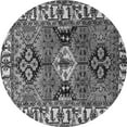 thumbnail image 1 of Ahgly Company Indoor Round Persian Gray Traditional Area Rugs, 7' Round, 1 of 1