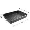 thumbnail image 2 of Classic Cuisine Nonstick Oven Roasting Pan with Flat Rack and Tray, 2 of 7