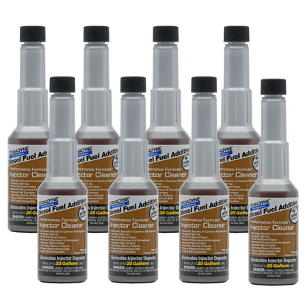 Stanadyne Diesel Injector Cleaner | 8  Pack of 8 oz bottles | Stanadyne # (Best Way To Clean Diesel Injectors)