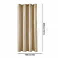 thumbnail image 3 of Curtain Sale Tall Curtains for Living Room Decorative Curtains Cool Curtains Lightweight Blackout Curtains, 100x200cm(1PC), 3 of 6