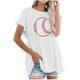 thumbnail image 1 of Camiseta de manga corta estampada casual para mujer OAVQHLG3B Store  lin121212, 1 of 5