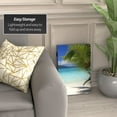 thumbnail image 4 of 2 ft. Short Double Sided Beach Canvas Folding Screen, 4 of 7