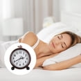 thumbnail image 3 of Vintage Alarm Clock European Retro Alarm Clock Bedside Mute Table Clock, 3 of 6