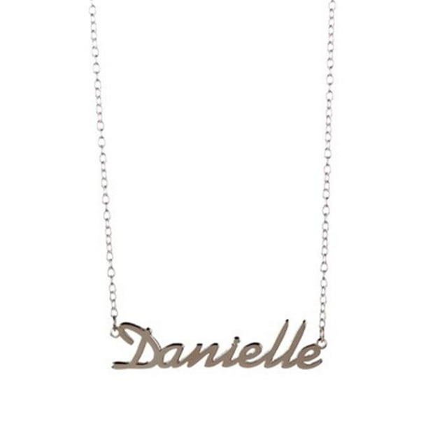 Nameplate necklace best sale walmart