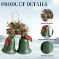 thumbnail image 2 of Christmas Decoration Bells, Bells for Christmas Trees, Bell Decor, Vintage Hanging Decorative Bell for Door, Wall, Window, Indoor and Outdoor Decor, New Year Party Hanging Ornaments, 2 of 4