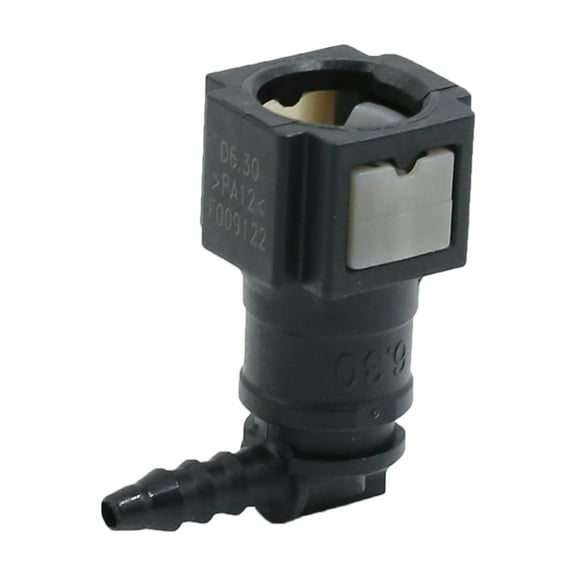 Car Fuel Line Hose Pipe Quick Release Plastic Female Connector 6.30mm ID3