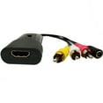 thumbnail image 2 of to TV Composite RCA AV Video Converter Adapter Support 1080P (Black), 2 of 9