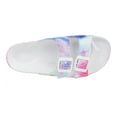 thumbnail image 2 of Chatties Double Buckle Strap Footbed Slide Sandals, Tie Dye 2 (Women's), 2 of 7