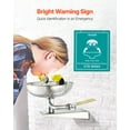 thumbnail image 4 of VEVOR Eyewash Emergency Face Eye Washing Station Stainless Steel Wall-Mounted, 4 of 9