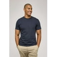 thumbnail image 2 of Real Essentials 5 Pack: Men’s 100% Cotton Casual T-Shirts Plain Jersey Shirts Fashion Tees (Big & Tall Available), 2 of 6