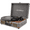 Walnut, variant on Victrola Venture Bluetooth Portable Mid-Century Modern Suitcase Record Player with 3-Speed Turntable & Built-in Speakers  | Oak