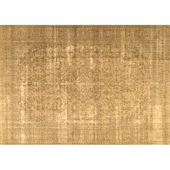 Ahgly Company Indoor Rectangle Persian Brown Traditional Area Rugs, 5' x 7'