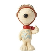 Enesco Peanuts By Jim Shore Snoopy Flying Ace Mini Figurine