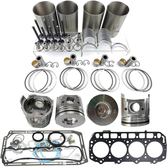 4TNV94 Engine Overhaul Rebuild Kit FOR Yanmar 4TNV94 4TNV94L 4TNV94HT Engine Daewoo S55-VP DX55 excavator John Deere 328E 332 loader