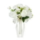 thumbnail image 2 of Ramo de boda, ramo de flores de rosas blancas, ramo de artificial para decoración, accesorio de boda, regalo de fiesta, regalo de novia, 2 of 9