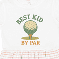 thumbnail image 4 of Inktastic Best Kid by Par Golf Ball Motif Girls Toddler Dress, 4 of 5