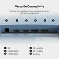 thumbnail image 5 of Pixio PX27U Wave Blue 27 inch 160Hz Refresh Rate 4K 3840x2160p Resolution Fast IPS Panel 1ms GTG Response Time 4K Blue Gaming Monitor with Adaptive Sync, 5 of 7
