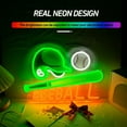 thumbnail image 4 of UPONRAY Baseball Neon Signs, 15.7"*12.2" Dimmable & USB-Powered LED Neon Light, Stylish Wall Decor for Gym, Fitness Center, Home, Bar, Man Cave, 4 of 10