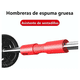 thumbnail image 3 of Protector De Cuello Bloosom  Para Levantamiento De Pesas Con Barra Negro, 3 of 4