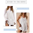 thumbnail image 2 of Womens Athletic Dress Hot Shot Mini Dress Built in Shorts Summer Workout Romper Dres Trendy Outfit, 2 of 5