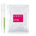 thumbnail image 1 of Plastic Transfer Pipettes , 1/3/5/7/10ml Disposable Calibrated Droppers for Essential Oils, Science Laboratory,DIY Projects, 1 of 8