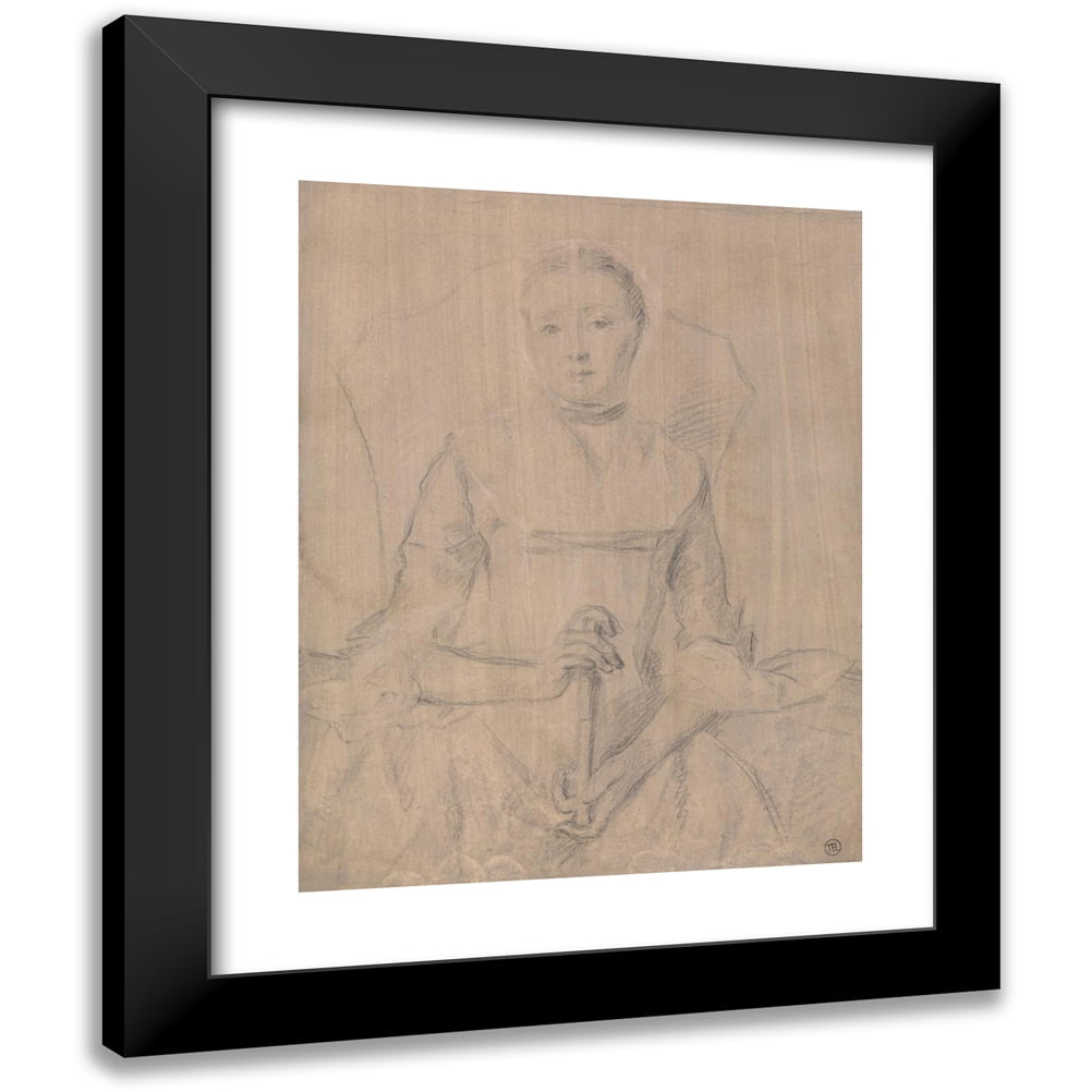 Allan Ramsay 15x18 Black Modern Framed Museum Art Print Titled ...