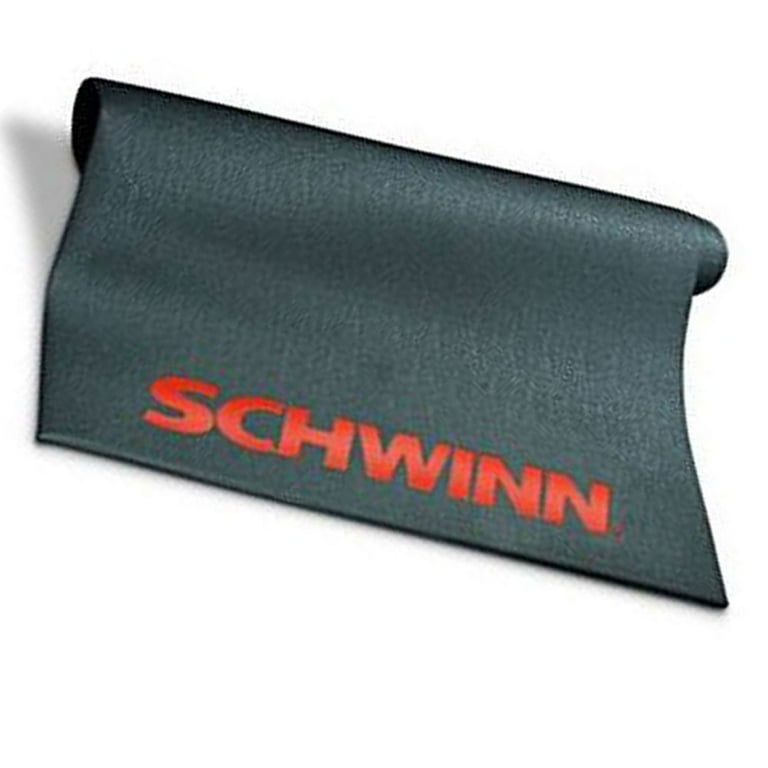 Schwinn Fitness 78 x 36 Inch Workout Equipment Protective Soft Floor Mat Black Walmart