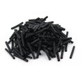 thumbnail image 1 of 2.5mm 200pcs del abrigo del alambre Negro Dia del encogimiento del calor del tubo manguitos 30 mm Longitud 2: 1 Unique Bargains Tubos termoretractiles, 1 of 1