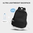 thumbnail image 4 of School Backpack Womens, Causal Travel School Bags 14 Inch Laptop Backpack Lightweight Rucksack Water Resistant Bookbag College Men Work Daypack Black, 4 of 6